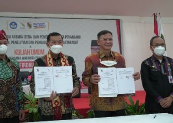 ITERA dan Pemkot Pekanbaru Kerjasama Pengembangan Daerah