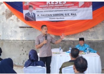 Politisi Nasdem Fauzan Sibron Tampung Keluhan Warga Gulak- Gulak & Kupang Teba