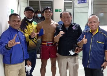 Atlit Kickboxing Asal Lampung Abdul Muis Wakili Indonesia ke Sea Gemas