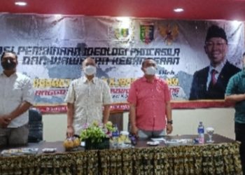 Ketua Fraksi Gerindra Lampung Sosialisasikan Ideologi Pancasila Kepada Mahasiswa