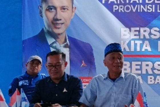 Gitaris Band The Potters Angga Rinzani Gabung Ke Partai Demokrat Lampung