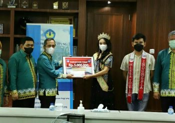 Apresiasi Miss dan Mr Tourism 2022, Rektor Berharap Unila Semakin Dikenal Masyarakat Dunia