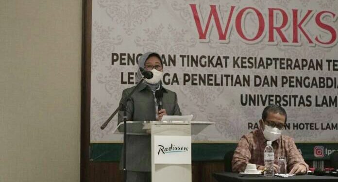 Workshop TKT Unila Dorong Hasil Riset Diaplikasikan Oleh Industri