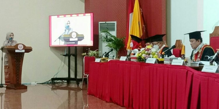 Dwi Putri Melati Usulkan Refungsionalisasi Hukum Pidana Adat Lampung dalam Disertasinya
