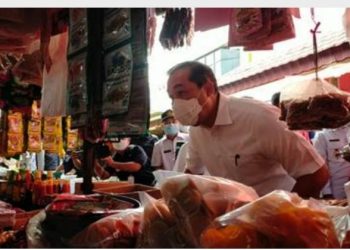 Menteri Perdagangan RI,Pastikan Ketersediaan Minyak Goreng dan Ketersediaan Bahan Baku Crude Palm Oil (CPO) di Provinsi Lampung