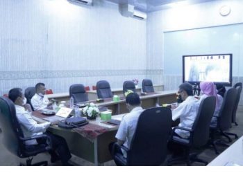 Pemprov Lampung Ikuti Acara Ber-AKHLAK Transformasi Budaya Kerja