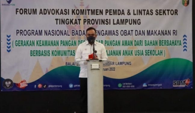 Sekdaprov Lampung Buka Forum Advokasi Komitmen Pemda dan Lintas Sektor