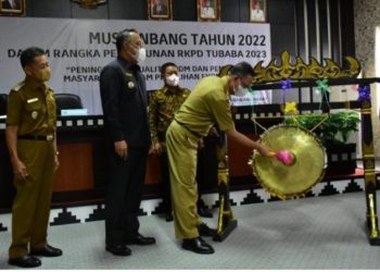 Sekdaprov Buka Musrenbang Penyusunan RKPD 2023  Tulangbawang Barat
