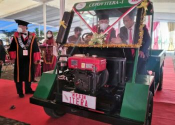 CEPOV ITERA-1 Mobil Desa Berbahan Bakar Minyak Sawit Murni