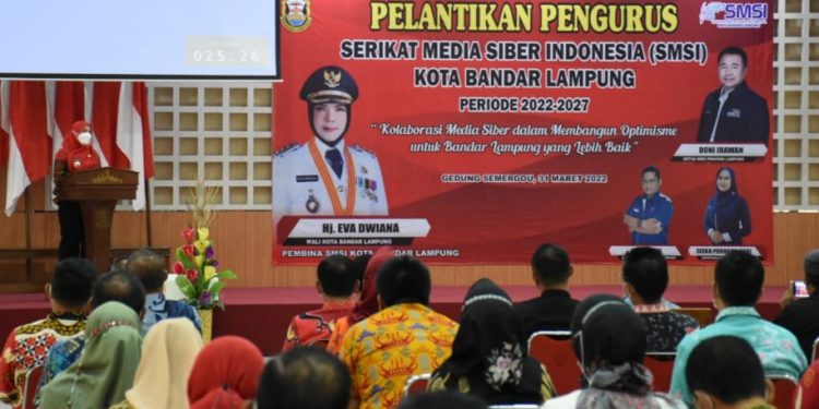 Walikota Eva Dwiana Imbau SMSI Menjadi Teladan Organisasi Pers Profesional