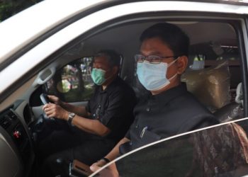 Unila Terima Bantuan Satu Unit Ambulance dari BNI