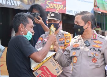 Polda Lampung Upayakan Proses Distribusi Minyak Curah Tersedia Di Pasar 