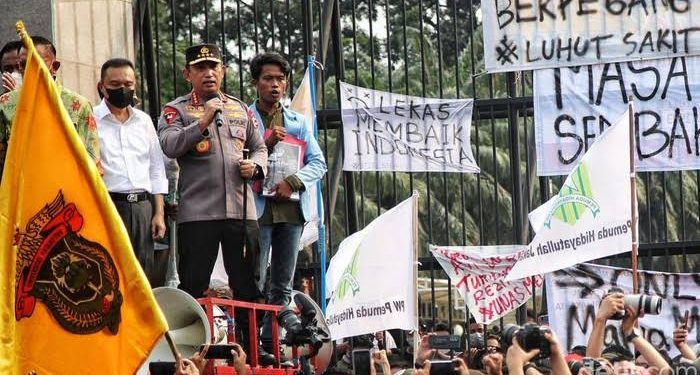 BEM SI Sebut Aksinya Damai dan Aspirasi Tersampaikan Dengan Baik