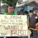 Ojol Ikut Demo : Pak Jokowi, Ini Lampung Senggol Dong!