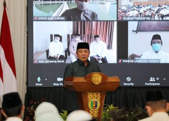 Peringatan Nuzulul Qur’an 1443 H, Gubernur Arinal Ajak Amalkan Isi Kandungan Al Qur’an