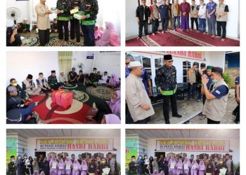 Hari Ke-8 Ramadhan, Tim LKKS Bersama SKIn Pengda Lampung Lanjutkan Bagi Nasi Kotak dan Takjil