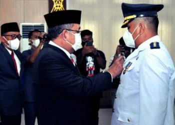 Lantik Pejabat Administrator dan Pengawas, Bupati Lampura Ingatkan Jabatan Adalah Amanah