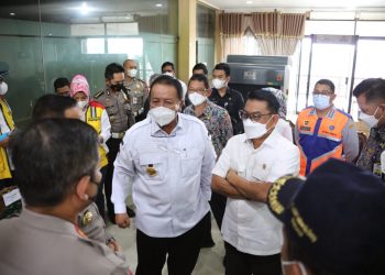 Lampung Siap Hadapi Mudik, Kepala Staf Presiden Moeldoko Sampaikan Apresiasi kepada Gubernur Arinal