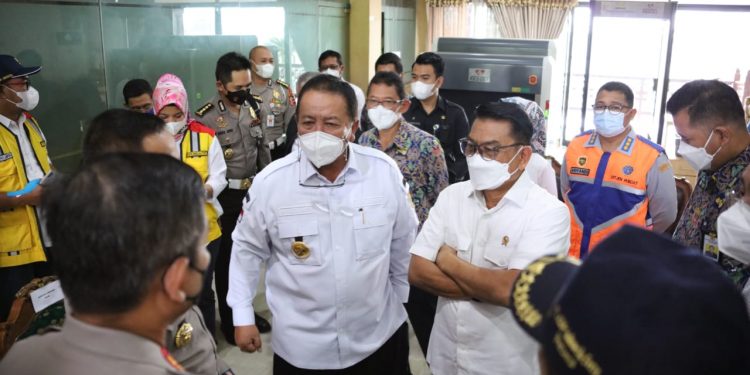 Lampung Siap Hadapi Mudik, Kepala Staf Presiden Moeldoko Sampaikan Apresiasi kepada Gubernur Arinal