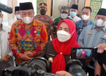 Walikota Eva Dwiana Resmikan Masjid dan Wisma PPM LDII Di Sukabumi