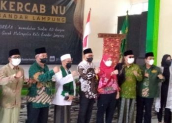 Buka Muskercab, Walikota Eva Dwiana Berharap Program NU Dapat Berkolaborasi