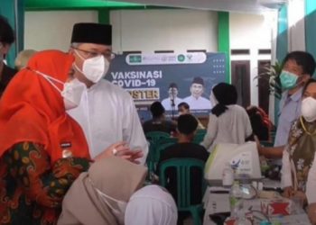 Sukseskan Program Vaksinasi, Pemkot  Bandar Lampung Berkolaborasi Dengan PBNU