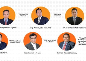 5 Dosen ITB Bakal Calon Rektor ITERA Paparkan Visi-Misi, Siap Jadikan ITERA Mandiri dan Leader di Sumatera