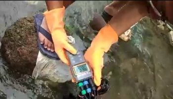 Periksa Kualitas Sungai di Lampung,Tim Ekspedisi Sungai Nusantara Paparkan Hasilnya Senin