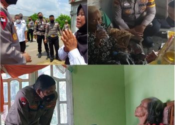 Warga Desa Aji Mulyo Mesuji Sangat Terharu Atas Bantuan Kapolda Lampung 
