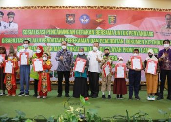 Gubernur  Ajak Semua Pihak Beri  Perhatian Maksimal kepada Penyandang Disabilitas