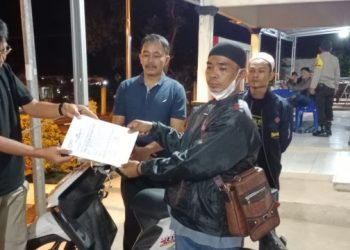 Polisi Serahkan Sepeda Motor Milik Korban yang Dibegal Saat Mudik