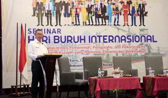 Gubernur Arinal Berharap Sinergi antara Pemerintah, Pengusaha, dan Pekerja Makin Mantap