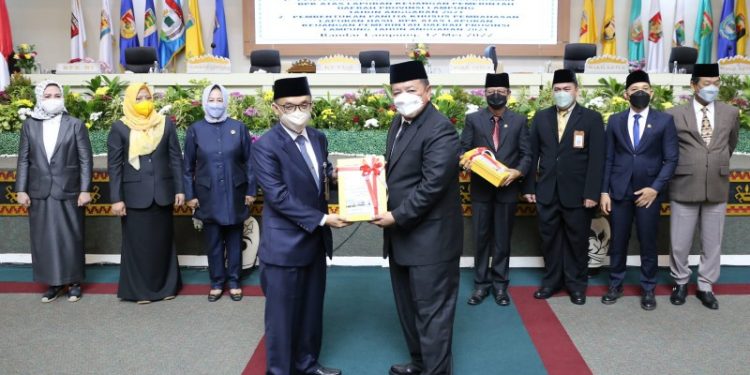 Raih Opini WTP 8 Kali Berturut Turut, Gubernur Arinal: Ini Hasil Kerja Keras Semua Unsur dan Pihak Legislatif