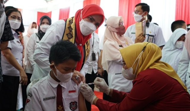 Bandar Lampung Mulai Bulan Imunisasi Anak Nasional 2022