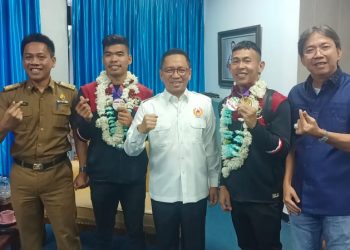 Dua Karateka Lampung Peraih Medali Sea Games Disambut Sebagai Pahlawan Olahraga