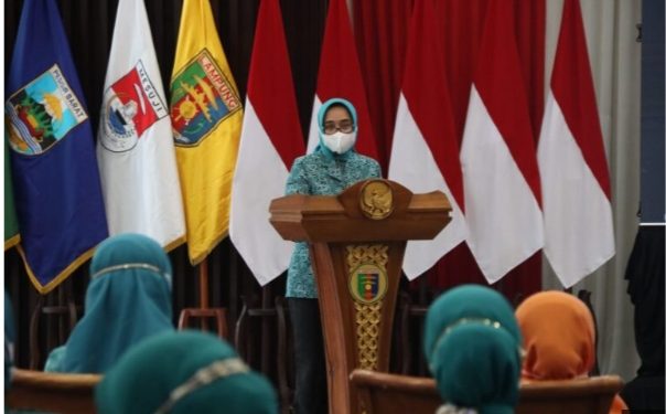 Ketua TP PKK Provinsi Lampung Buka Webinar Peringatan Hari Kartini