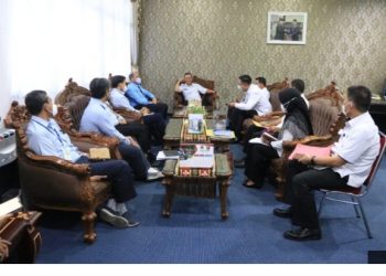 Sekdaprov Terima Audensi Kanwil DJKN Lampung Bengkulu