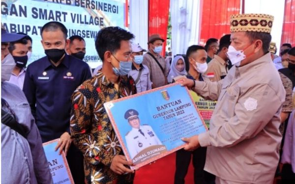 Gubernur Lampung Hadiri Kegiatan Implementasi E-KPB Serentak Di Kabupaten Pringsewu