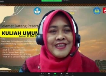 Pascasarjana Unila Gelar Kuliah Umum Kebijakan Lingkungan Hidup dalam Mendukung Kelestarian Perusahaan