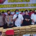 Selama Sebulan, Polda Lampung Gagalkan Penyelundupan 3kg Sabu dan 1.300 Pil Ekstasi