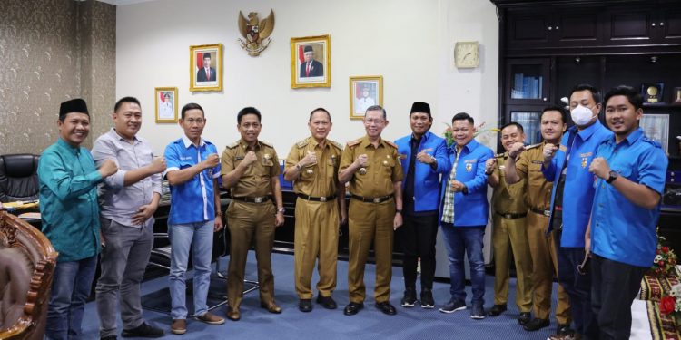 Sekdaprov Fahrizal Darminto Ajak KNPI Lampung Bersinergi Majukan Ekonomi dan Pembangunan Lampung