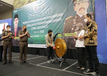 Mendes PDTT A. Halim Iskandar Buka Sosialisasi Prioritas Pembangunan dan Pengawasan Dana Desa