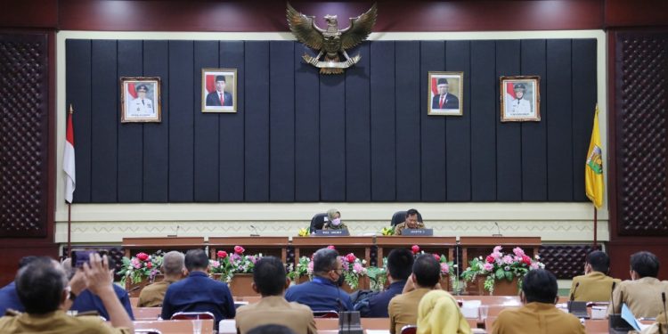Wagub Chusnunia Berikan 6 Saran dalam Rakor Komisi Pengawasan Pupuk dan Pestisida