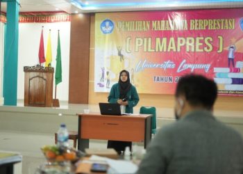 Unila Gelar Pemilihan Mahasiswa Berprestasi Unggul