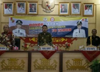 Wabup Lampura Apresiasi Kegiatan Donor Darah IKAPA dan IKS