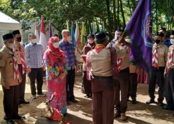 Buka Kursus PMD STKIP PGRI, Walikota Eva : Pramuka Asah Kemanusiaan