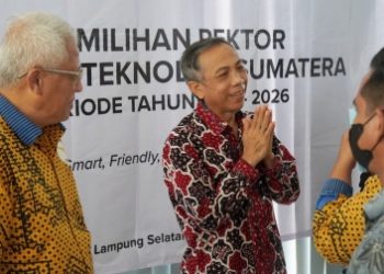 Prof I Nyoman Pugeg Aryantha Terpilih Rektor ITERA 2022-2026