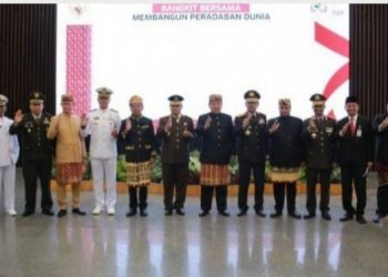 Ketua DPRD Lampung Ikuti Upacara Hari Lahir Pancasila Yang Dipimpin Presidem Secara Virtual
