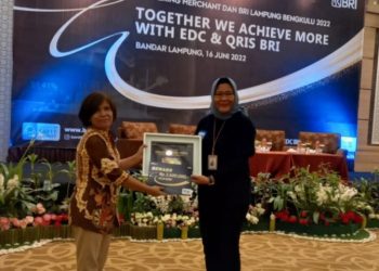 Kolam Renang Unila Raih Best Sales Volume QRIS BRI