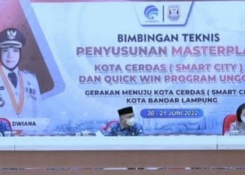Puluhan ASN Ikuti Bimtek Penyusunan Masterplan Smart City Kota Bandar Lampung